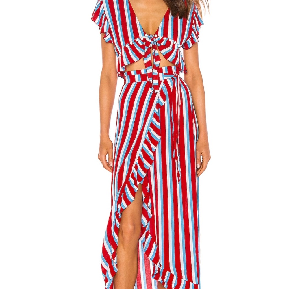 LOVERS + FRIENDS waves for days crop top - Revolve